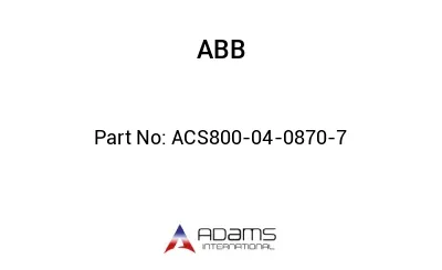 ACS800-04-0870-7
