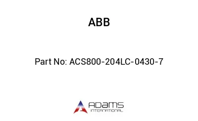 ACS800-204LC-0430-7