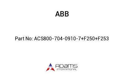 ACS800-704-0910-7+F250+F253