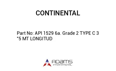 API 1529 6a. Grade 2 TYPE C 3 "5 MT LONGITUD