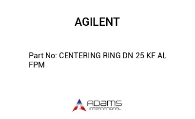 CENTERING RING DN 25 KF AI, FPM