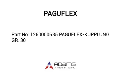 1260000635 PAGUFLEX-KUPPLUNG GR. 30