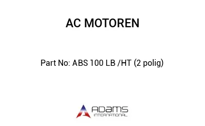 ABS 100 LB /HT (2 polig)