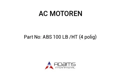 ABS 100 LB /HT (4 polig)