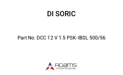 DCC 12 V 1.5 PSK-IBSL 500/56