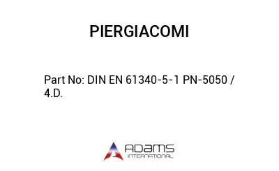 DIN EN 61340-5-1 PN-5050 / 4.D.