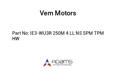 IE3-WU3R 250M 4 LL NS SPM TPM HW