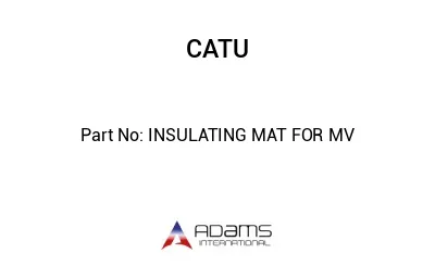 INSULATING MAT FOR MV