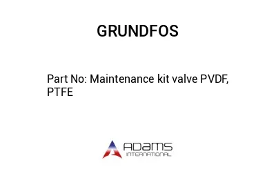 Maintenance kit valve PVDF, PTFE