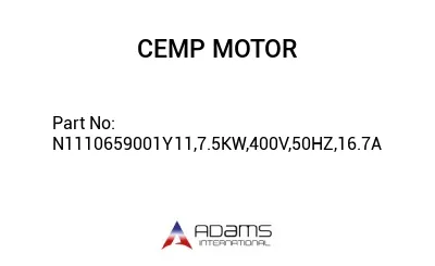 N1110659001Y11,7.5KW,400V,50HZ,16.7A