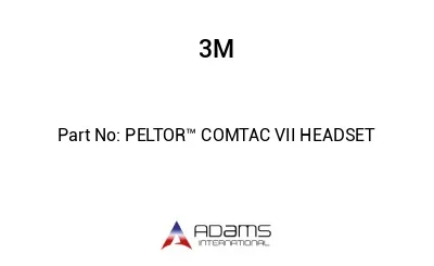 PELTOR™ COMTAC VII HEADSET