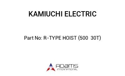 R-TYPE HOIST (500㎏～30T)